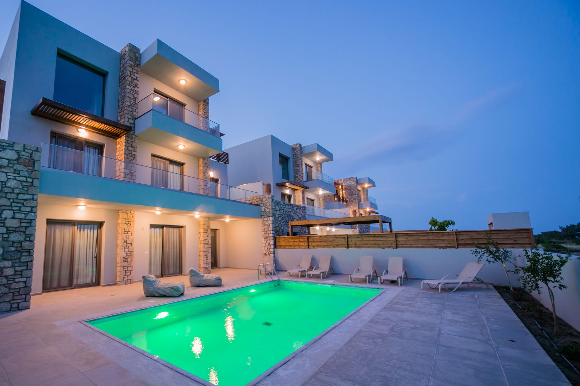 Olive Stone Villas Gennadi Exteriör bild