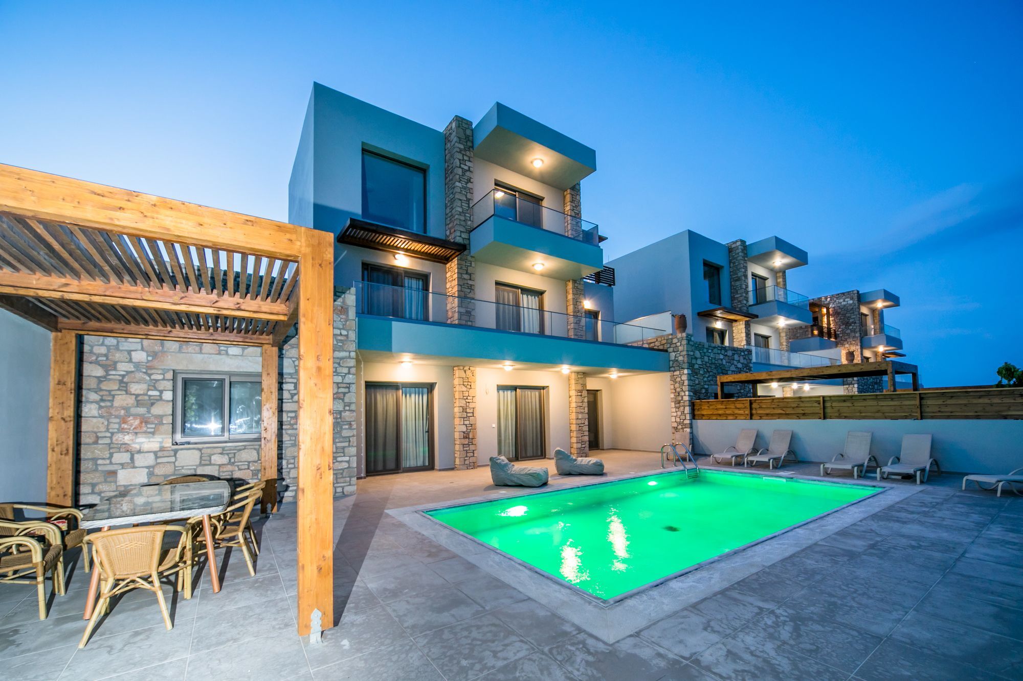 Olive Stone Villas Gennadi Exteriör bild